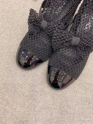 Chanel Women's Fashion Mesh Socks Shoes C92314 - US 4=Euro 35 - View 5