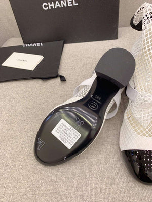 Chanel Women's Fashion Mesh Socks Shoes C92315 - US 4=Euro 35 - View 9