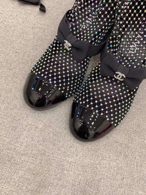 Chanel Women's Fashion Mesh Socks Shoes C92316 - US 4=Euro 35 - View 5