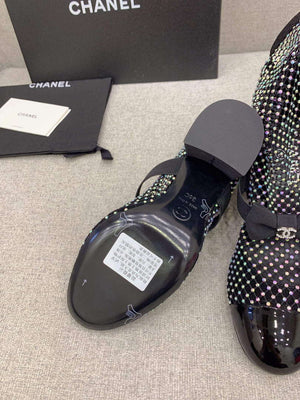 Chanel Women's Fashion Mesh Socks Shoes C92316 - US 4=Euro 35 - View 9