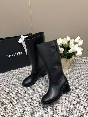 Chanel Women's Fashion Shoes High Boots C92410 - US 4=Euro 35 - View 5