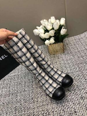 Chanel Women's Fashion Shoes High Boots C92413 - US 4=Euro 35 - View 9