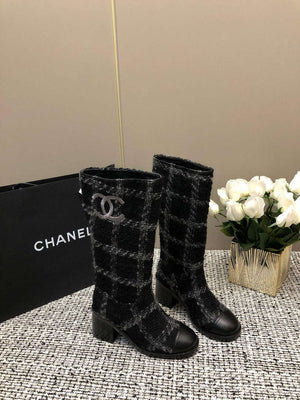 Chanel Women's Fashion Shoes High Boots C92414 - US 4=Euro 35 - View 3