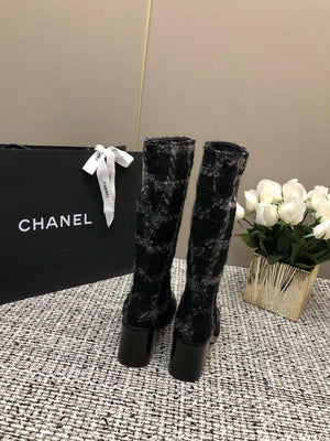 Chanel Women's Fashion Shoes High Boots C92414 - US 4=Euro 35 - View 6