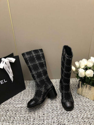 Chanel Women's Fashion Shoes High Boots C92414 - US 4=Euro 35 - View 7
