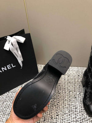 Chanel Women's Fashion Shoes High Boots C92414 - US 4=Euro 35 - View 8