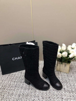 Chanel Women's Fashion Shoes High Boots C92415 - US 4=Euro 35 - View 3