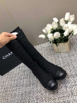 Chanel Women's Fashion Shoes High Boots C92415 - US 4=Euro 35 - View 6