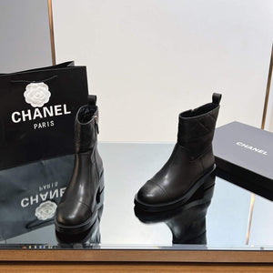 Chanel Women's Fashion Shoes Short Boots C92403 - US 4=Euro 35 - View 3