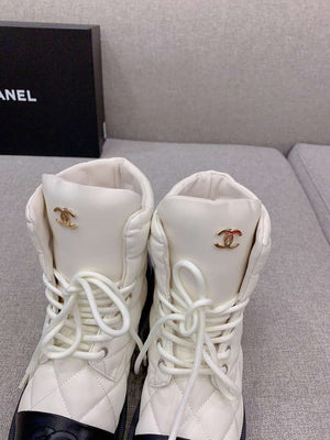Chanel Women's Fashion Shoes Short Boots C92404 - US 4=Euro 35 - View 6