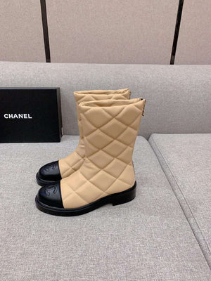 Chanel Women's Fashion Shoes Short Boots C92408 - US 4=Euro 35 - View 3