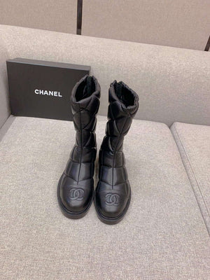 Chanel Women's Fashion Shoes Short Boots C92409 - US 4=Euro 35 - View 1