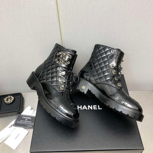 Chanel Women's Fashion Shoes Short Boots C925110 - US 4=Euro 35 - View 1