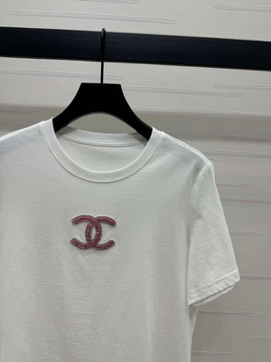 Chanel Women's Fashion T-shirt C81004 - S / White - View 3