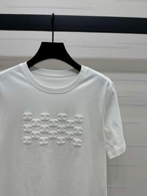 Chanel Women's Fashion T-shirt C81005 - S / White - View 3