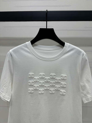 Chanel Women's Fashion T-shirt C81005 - S / White - View 5
