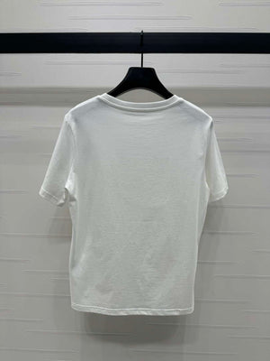 Chanel Women's Fashion T-shirt C81005 - S / White - View 8