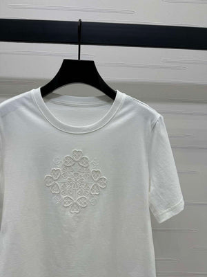 Chanel Women's Fashion T-shirt C81006 - S / White - View 2