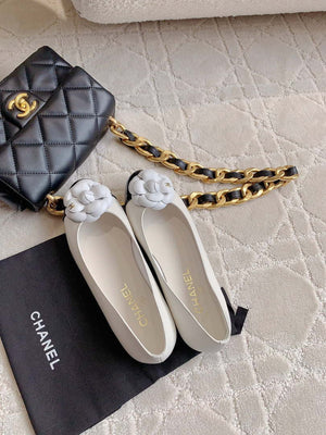 Chanel Women's G31318 Camellia shoes Lambskin CC91010 - Euro 35=US 4 - View 4