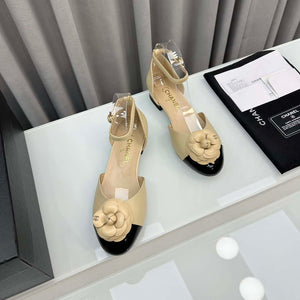 Chanel Women's G31318 Camellia shoes Lambskin Sandals Shoes CC91002 - Euro 35=US 4 - View 3