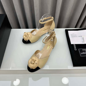 Chanel Women's G31318 Camellia shoes Lambskin Sandals Shoes CC91002 - Euro 35=US 4 - View 5