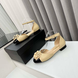Chanel Women's G31318 Camellia shoes Lambskin Sandals Shoes CC91002 - Euro 35=US 4 - View 6