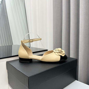 Chanel Women's G31318 Camellia shoes Lambskin Sandals Shoes CC91002 - Euro 35=US 4 - View 8