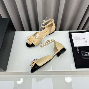 Chanel Women's G31318 Camellia shoes Lambskin Sandals Shoes CC91002 - Euro 35=US 4 - View 10