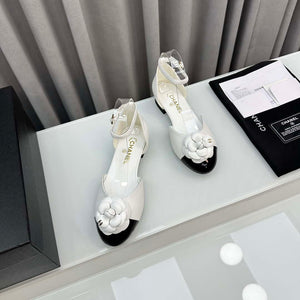 Chanel Women's G31318 Camellia shoes Lambskin Sandals Shoes CC91004 - Euro 35=US 4 - View 3