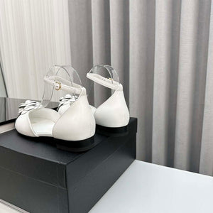 Chanel Women's G31318 Camellia shoes Lambskin Sandals Shoes CC91004 - Euro 35=US 4 - View 7