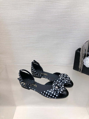 Chanel Women's G31318 Camellia shoes Lambskin Sandals Shoes CC91005 - Euro 35=US 4 - View 4