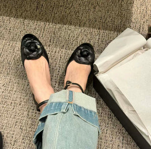 Chanel Women's G31318 Camellia shoes Lambskin Sandals Shoes CC91006 - Euro 35=US 4 - View 13