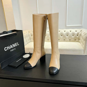 Chanel Women's G45977 Fashion High Boots Calfskin C92425 - US 4=Euro 35 - View 1