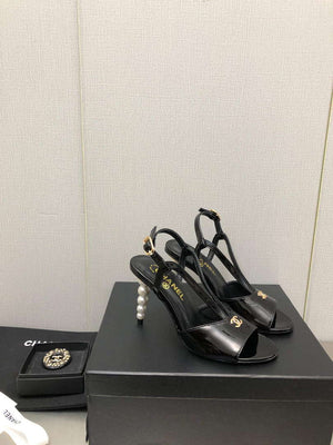 Chanel Women's High Heel Sandals C91600 - 35 - View 3