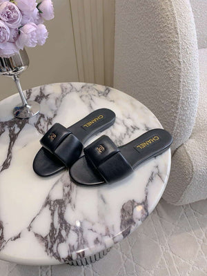 Chanel Women's New Flat Bottom Slippers Fashion Shoes C93444 - Euro 35=US 4 - View 3
