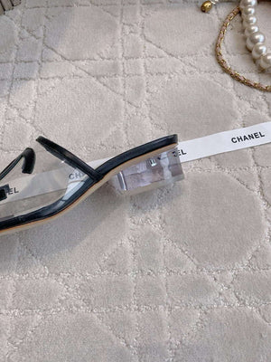 Chanel Women's New Transparent Slippers Fashion Shoes C93447 - Euro 35=US 4 - View 7