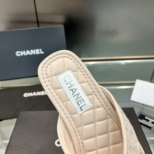 Chanel Women's Rhombus Slippers C91605 - 35 - View 7