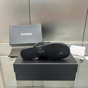 Chanel Women's Rhombus Slippers C91606 - 35 - View 9