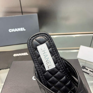 Chanel Women's Rhombus Slippers C91609 - 35 - View 7