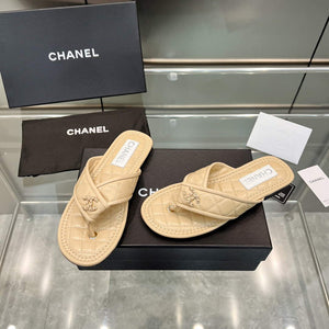 Chanel Women's Rhombus Slippers C91610 - 35 - View 4