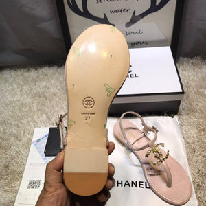 Chanel Women's Sandals Chanel Slippers Lambskin C90153 - 35 - View 7