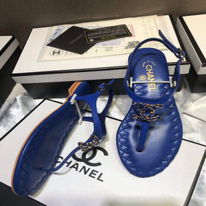 Chanel Women's Sandals Chanel Slippers Lambskin C90160 - 35 - View 7