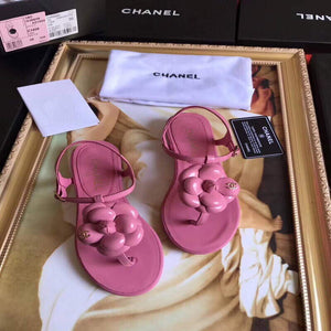 Chanel Women's Sandals Chanel Slippers Lambskin C90164 - 35 - View 2