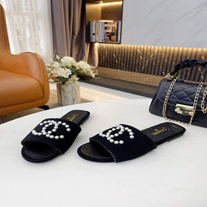 Chanel Women's Sandals Designer Chanel Slippers C90128 - 35 - View 5