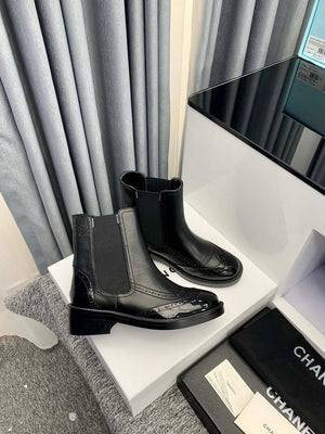 Chanel Women's Shoes Ankle Boots 189725 - 35 - View 9