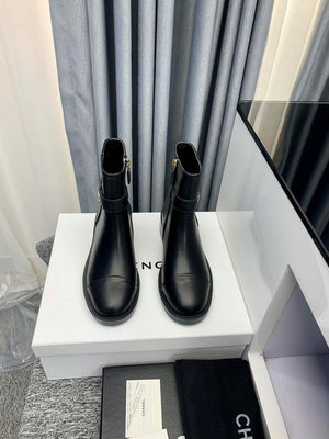 Chanel Women's Shoes Ankle Boots 189727 - 35 - View 1