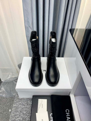 Chanel Women's Shoes Ankle Boots 189728 - 35 - View 7
