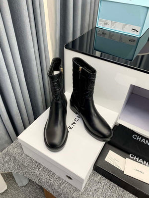 Chanel Women's Shoes Ankle Boots 189728 - 35 - View 5
