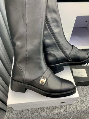 Chanel Women's Shoes Ankle Boots 189730 - 35 - View 4