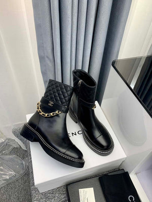 Chanel Women's Shoes Ankle Boots 189745 - 35 - View 8
